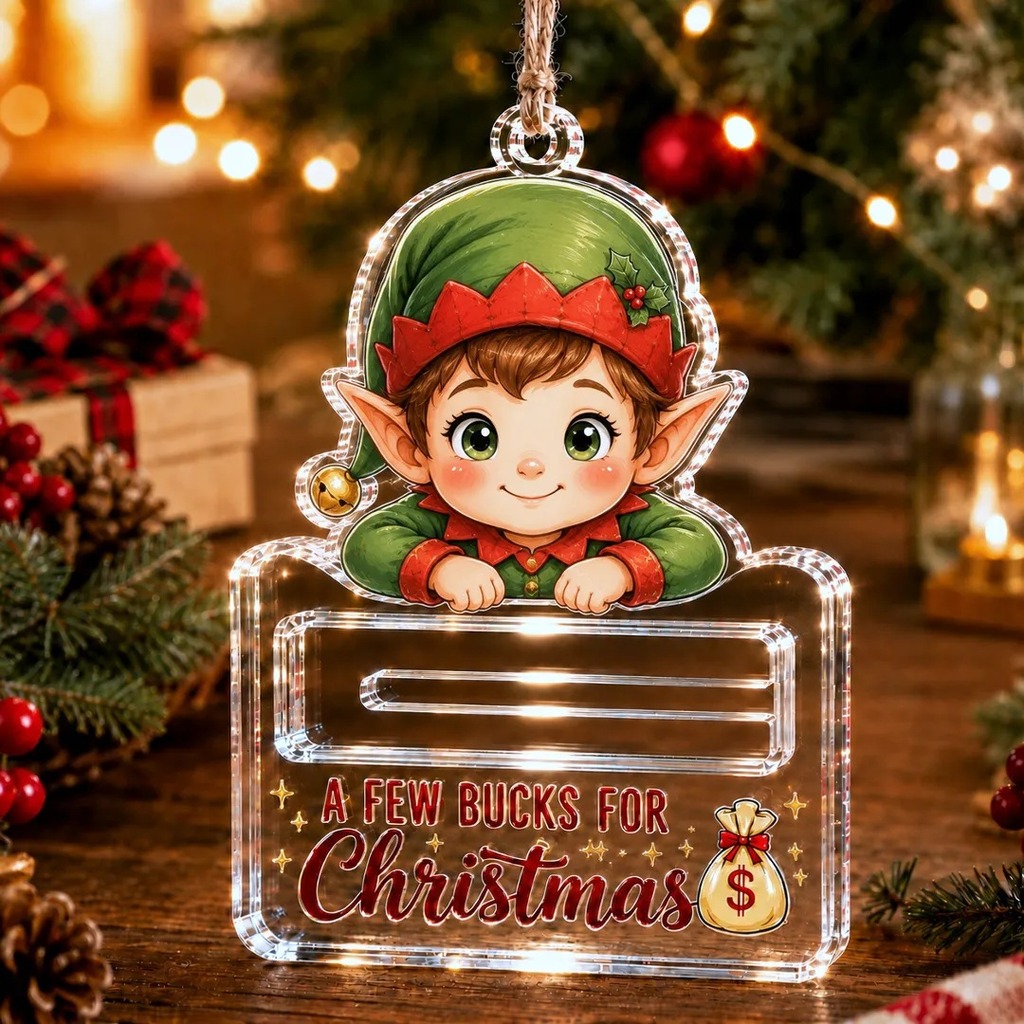 Holiday Cash Gift Ornament Ame - Family Tree Print ulasan dan harga