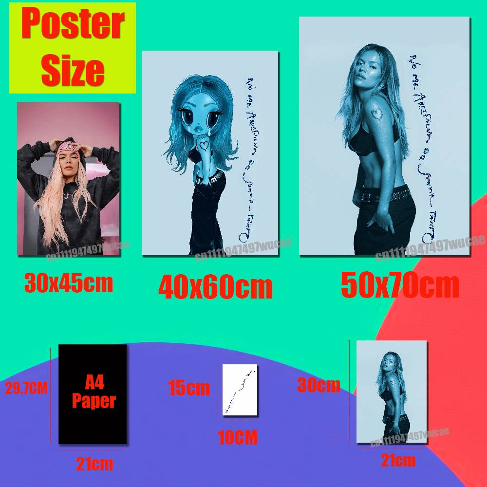 For Karol G No Me Arrepiento d - Custom Map Poster ulasan dan harga